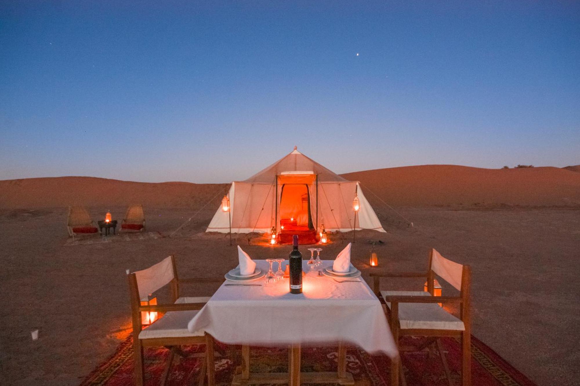 Отель Luxury Camp By Dar Azawad Мхамид Экстерьер фото