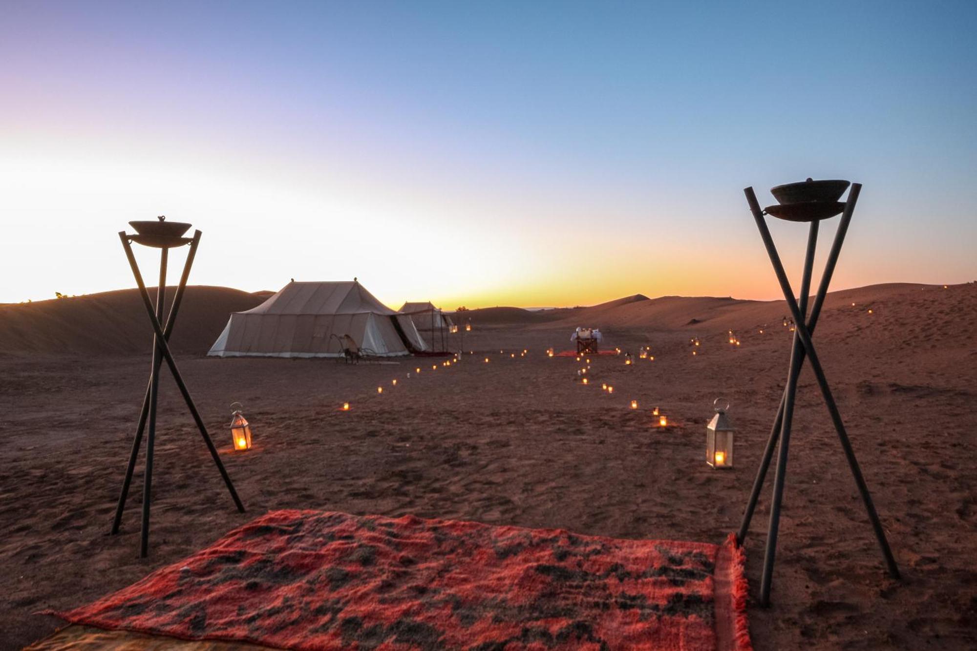 Отель Luxury Camp By Dar Azawad Мхамид Экстерьер фото